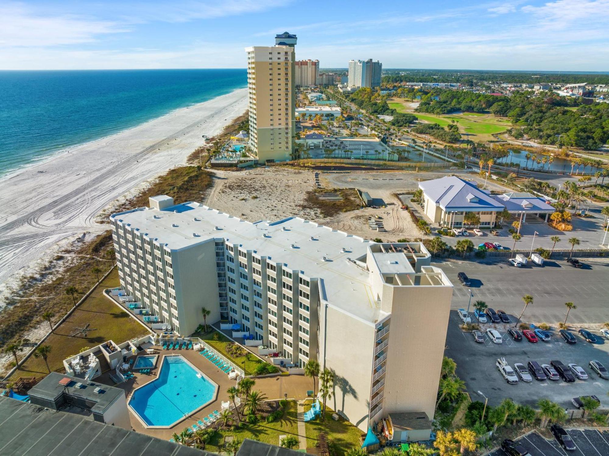 Sea The Gulf - Top Of The Gulf 809 - Beach Front Resort - Ocean View Free Beach Chair Service パナマシティービーチ エクステリア 写真